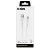 Καλώδιο Lightning SBS TECABLEUSBIP5289W 2m Λευκό USB A