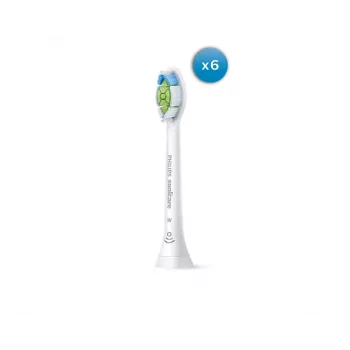 Ανταλλακτικές κεφαλές βουρτσίσματος Philips HX6066/87 Optimal White — συσκευασία 6 τεμ.