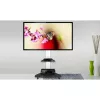 Techly βάση δαπέδου με ράφι TV LCD/LED/Plasma 37-70 ίντσες λευκή