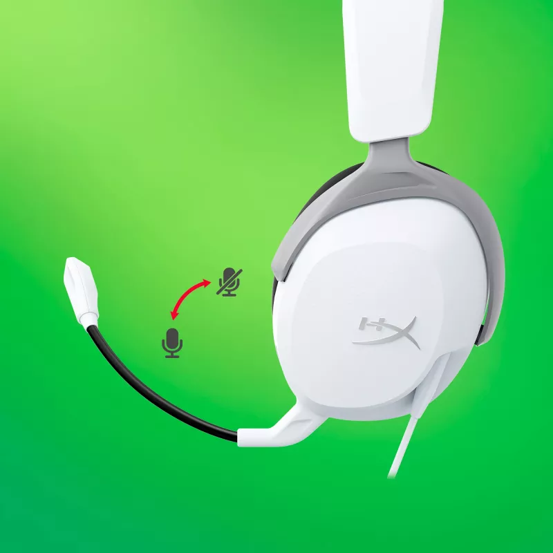 HyperX CloudX Stinger 2 Core gaming ακουστικά Xbox λευκά