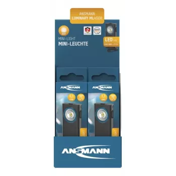 Φακός μπρελόκ Ansmann ML400R Μαύρο LED 5W επαναφορτιζόμενος USB