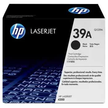 HP 39A Μαύρο Γνήσιο δοχείο τόνερ LaserJet 1 τεμ.