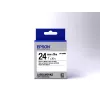 Epson Κασέτα ετικετών Standard LK-6WBN Μαύρο/Λευκό 24mm (9m)