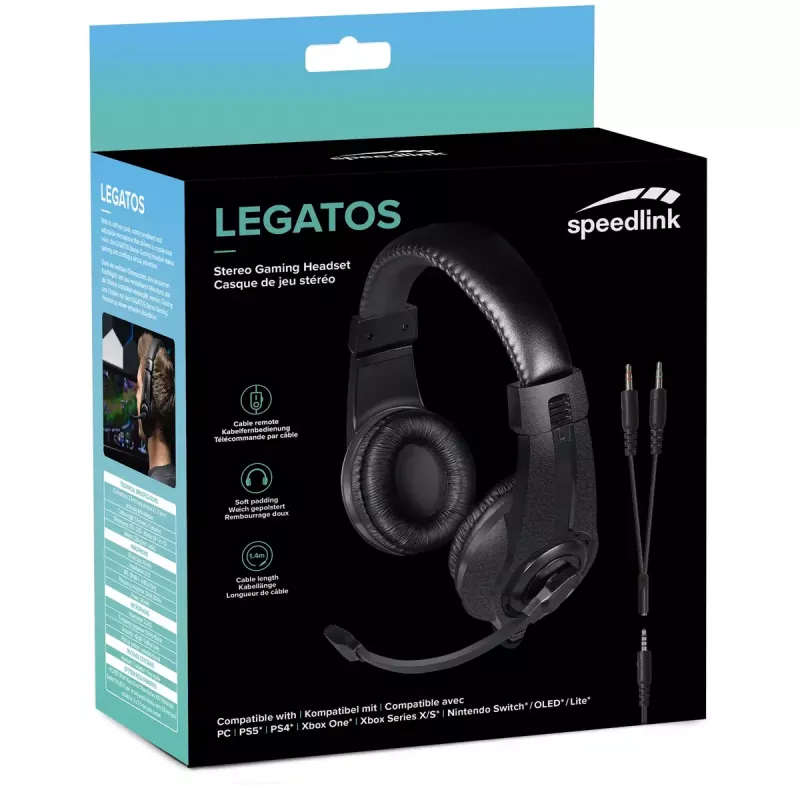 Ακουστικά SPEEDLINK LEGATOS