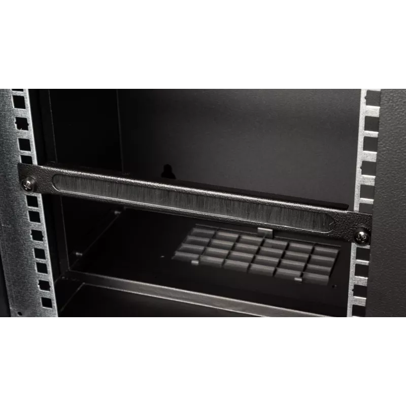 Πάνελ διαχείρισης καλωδίων EQUIP EZMB-10-B, μέταλλο, μαύρο, παρελκόμενο 1HE