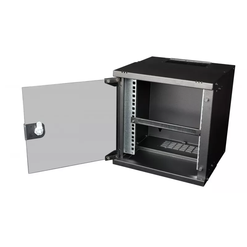 Πάνελ διαχείρισης καλωδίων EQUIP EZMB-10-B, μέταλλο, μαύρο, παρελκόμενο 1HE