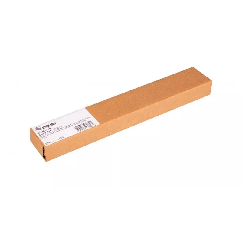 Πάνελ διαχείρισης καλωδίων EQUIP EZMB-10-B, μέταλλο, μαύρο, παρελκόμενο 1HE