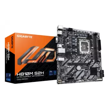 GIGABYTE H810M S2H Μητρική - Intel Core Ultra (Σειρά 2) CPUs, 4+1+2 φάσεις VRM, έως 6400MHz DDR5, 1xPCIe 4.0 M.2, 1GbE LAN, USB 3.2 Gen 1