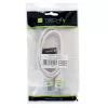 Techly Καλώδιο High Speed HDMI με Ethernet A/A M/M 2m Λευκό ICOC HDMI-4-020WH