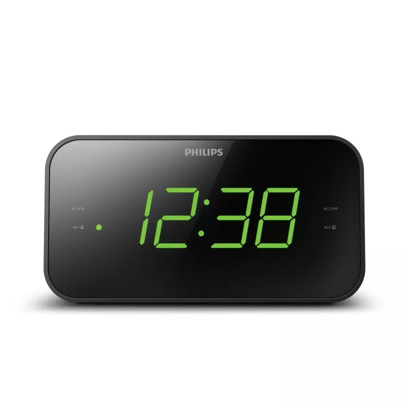 Philips TAR3306/12 Ξυπνητήρι Ψηφιακό ξυπνητήρι Μαύρο