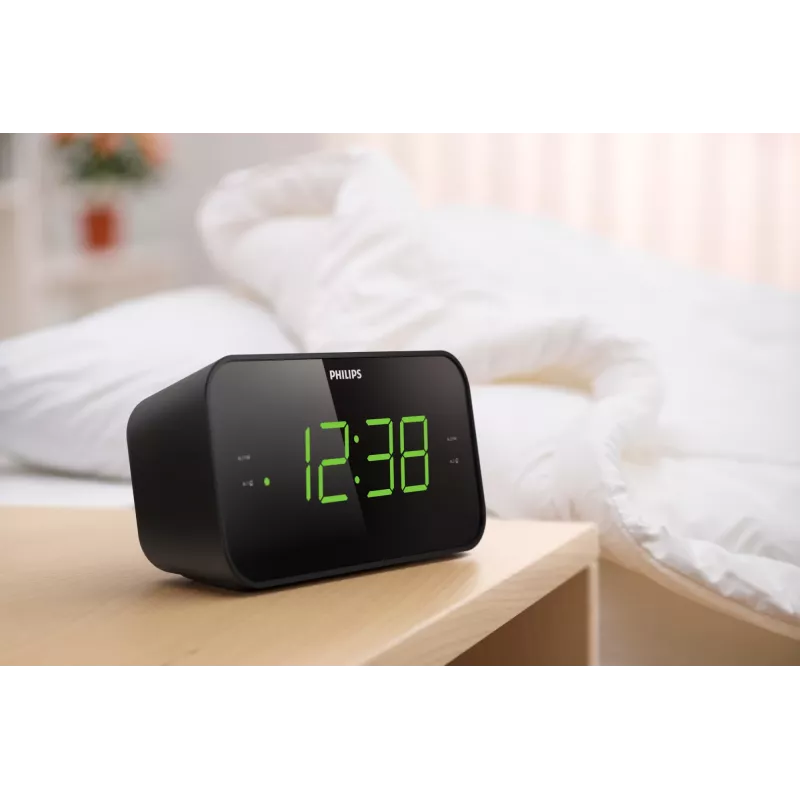Philips TAR3306/12 Ξυπνητήρι Ψηφιακό ξυπνητήρι Μαύρο