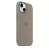 Θήκη σιλικόνης Apple iPhone 15 MagSafe Clay Καφέ