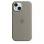 Θήκη σιλικόνης Apple iPhone 15 MagSafe Clay Καφέ