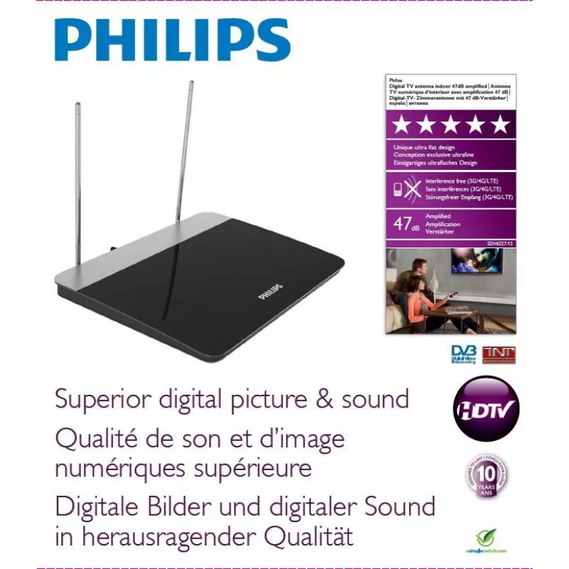 Philips ψηφιακή κεραία TV SDV6227/12