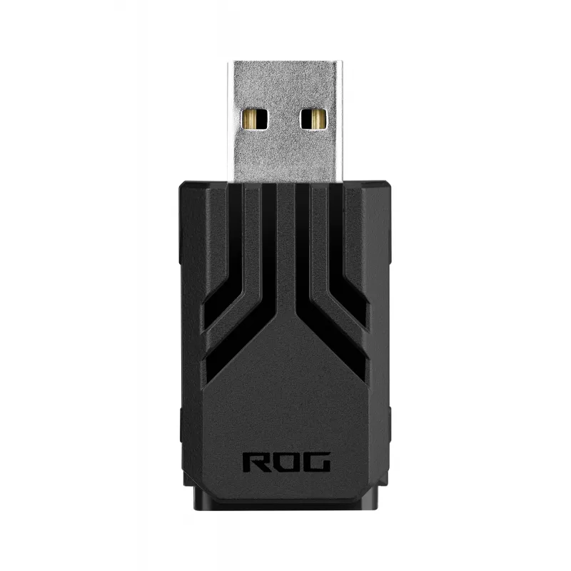 ASUS ROG AC09 90MP03T0-BRUA00 Polling Rate Booster για ποντίκι και πληκτρολόγιο, έως 8000 Hz, μαύρο