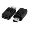 ASUS ROG AC09 90MP03T0-BRUA00 Polling Rate Booster για ποντίκι και πληκτρολόγιο, έως 8000 Hz, μαύρο