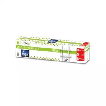Techly ICA-PLB-162MW Βάση τοίχου TV 139,7 cm (55 ίντσες) Λευκό