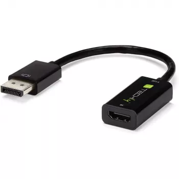 Techly IADAP-DP-HDMIF8K ενεργός προσαρμογέας DisplayPort 1.4 (αρσ.) σε HDMI (θηλ.), 8K, μαύρος