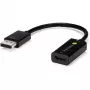 Techly IADAP-DP-HDMIF8K ενεργός προσαρμογέας DisplayPort 1.4 (αρσ.) σε HDMI (θηλ.), 8K, μαύρος