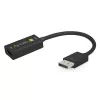 Techly IADAP-DP-HDMIF8K ενεργός προσαρμογέας DisplayPort 1.4 (αρσ.) σε HDMI (θηλ.), 8K, μαύρος