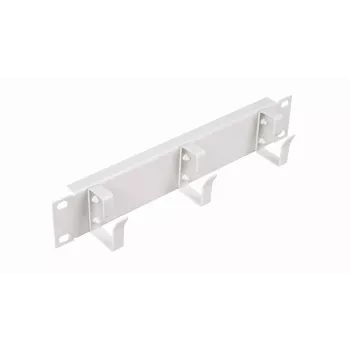 Δακτύλιος καλωδίων EQUIP EZMR-10-G για Rack 19 ιντσών, μεταλλικό κουτί, λευκό