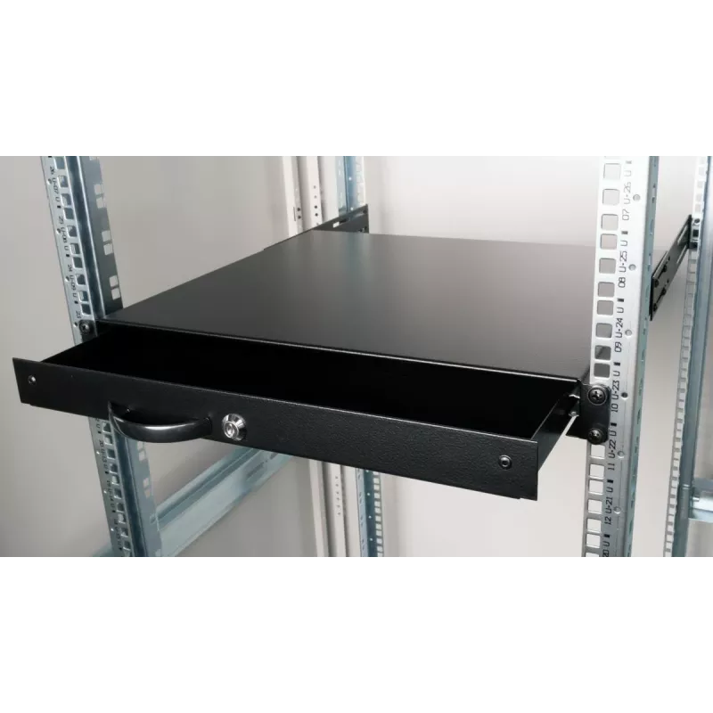 Συρτάρι Equip EZD-1-B κλειδωμένο συρτάρι 19' 1U Μαύρο