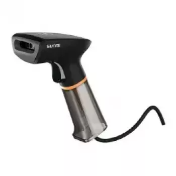 Σαρωτής barcode χειρός SUNMI U2 2D USB μαύρο — imager λιανικής, ενσύρματη σύνδεση USB