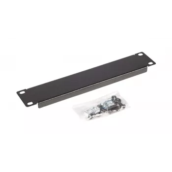 Equip EZBP-10-B 10" (25,4 cm) τυφλό πάνελ για rack, 1U, μαύρο