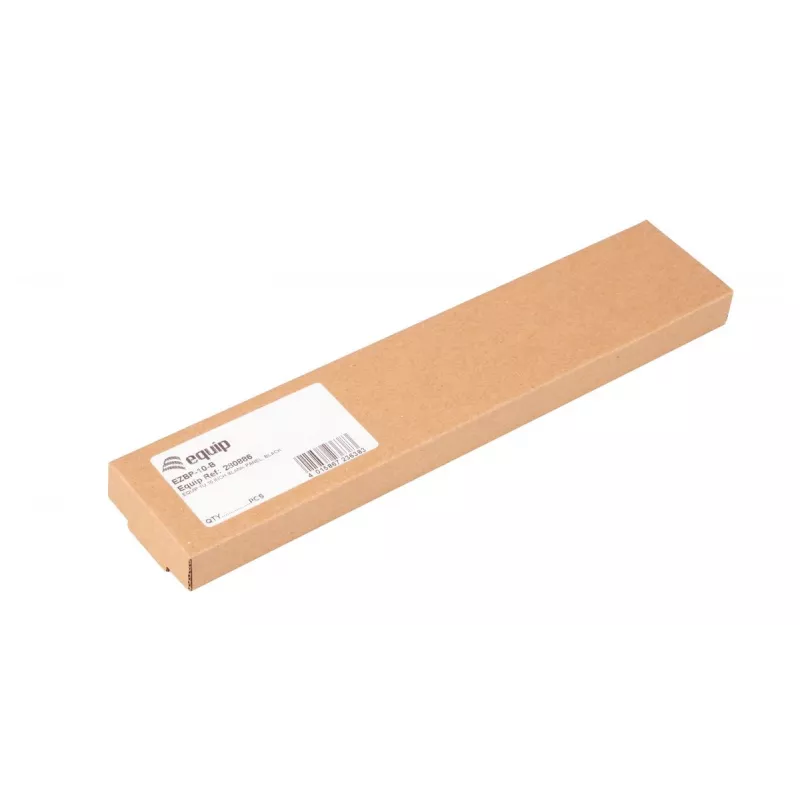 Equip EZBP-10-B 10" (25,4 cm) τυφλό πάνελ για rack, 1U, μαύρο
