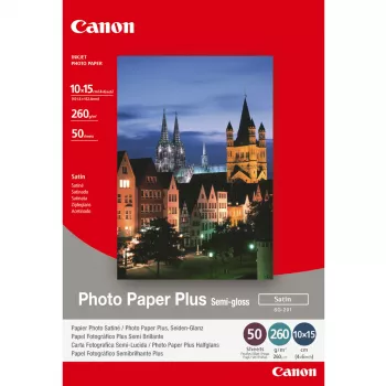 Canon SG-201 Semi-Gloss Photo Paper Plus 10x15 cm – 50 φύλλα
