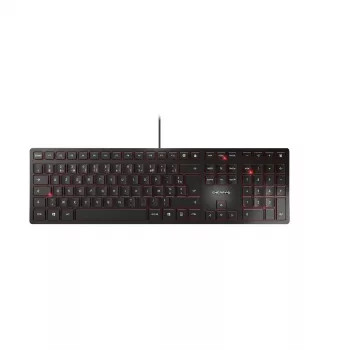 CHERRY KC 6000 λεπτό Πληκτρολόγιο Universal USB AZERTY Βελγικό Μαύρο