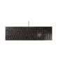 CHERRY KC 6000 λεπτό Πληκτρολόγιο Universal USB AZERTY Βελγικό Μαύρο