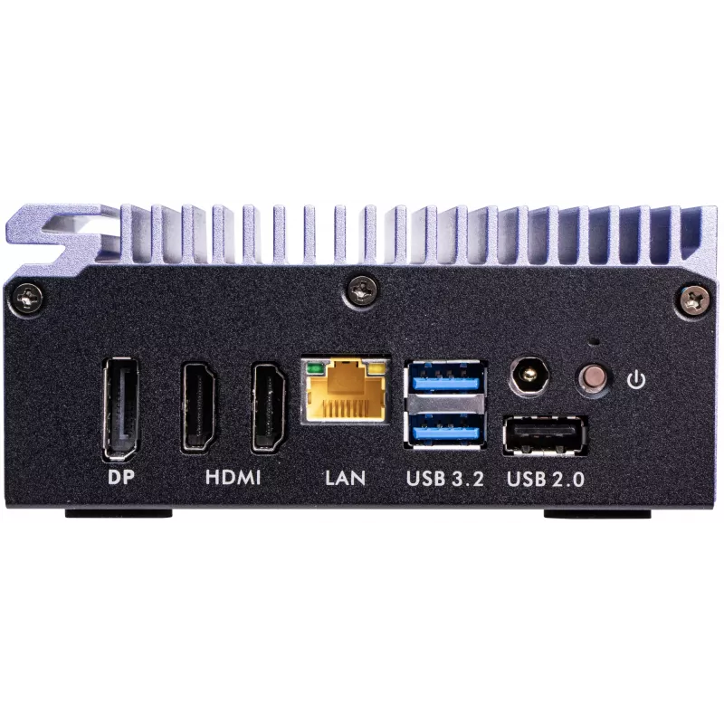 Shuttle Edge PC SPCEL12 βιομηχανικός μίνι υπολογιστής, Intel Celeron J6412 2 GHz, USFF 0,46 l, HDMI, DisplayPort, συσκευή ανάγνωσης καρτών