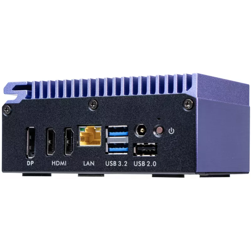 Shuttle Edge PC SPCEL12 βιομηχανικός μίνι υπολογιστής, Intel Celeron J6412 2 GHz, USFF 0,46 l, HDMI, DisplayPort, συσκευή ανάγνωσης καρτών
