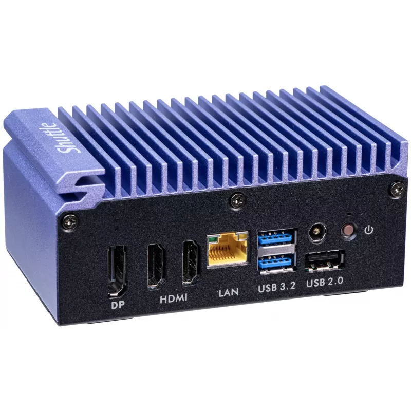 Shuttle Edge PC SPCEL12 βιομηχανικός μίνι υπολογιστής, Intel Celeron J6412 2 GHz, USFF 0,46 l, HDMI, DisplayPort, συσκευή ανάγνωσης καρτών