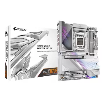 Μητρική κάρτα GIGABYTE X870E AORUS MASTER X3D ICE, AMD AM5, ATX