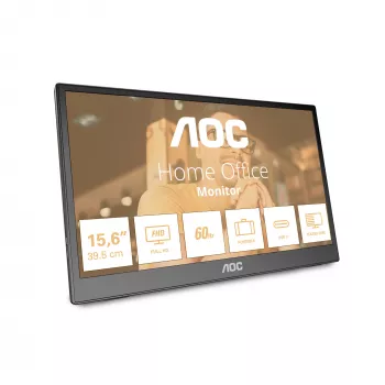 AOC 16T3EA φορητή TV/οθόνη Μαύρο 39,6 cm (15,6 ίντσες) 1920 x 1080 Pixel