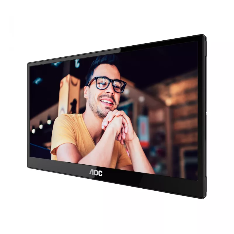 AOC 16T3EA φορητή TV/οθόνη Μαύρο 39,6 cm (15,6 ίντσες) 1920 x 1080 Pixel
