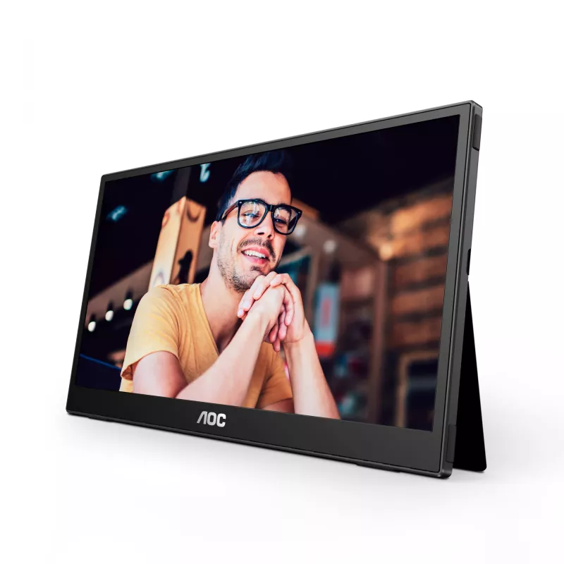 AOC 16T3EA φορητή TV/οθόνη Μαύρο 39,6 cm (15,6 ίντσες) 1920 x 1080 Pixel