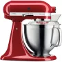 Κουζινομηχανή KITCHENAID Artisan 5KSM185PS, 4,8 L μπολ ανοξείδωτου χάλυβα, 300 W, 10 ταχύτητες, κόκκινο
