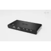 KVM Docking Station i-tec για 2 hosts HDMI, θύρα host USB-C, PD 2×100W, 4K@60Hz, 2×USB-A