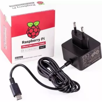 Τροφοδοτικό Raspberry Pi RPI PS 15W BK EU
