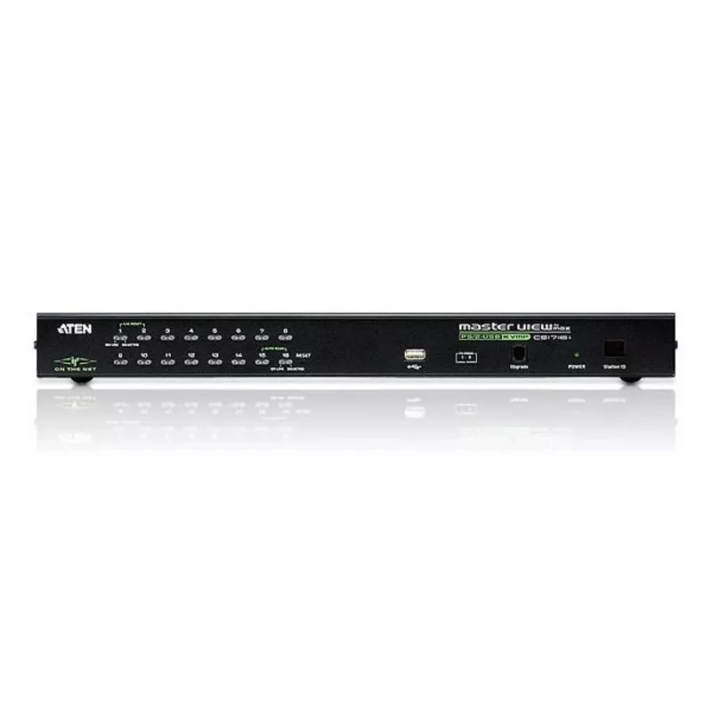 ATEN 16-Port USB/PS/2 VGA KVM over IP Switch με θύρα USB περιφερειακών
