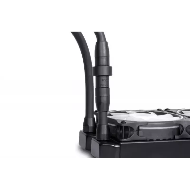 Σετ υδρόψυξης Alphacool Pro Aurora 420 CPU AIO 14 cm μαύρο λευκό
