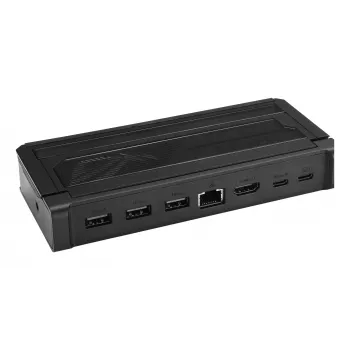 Docking station ASUS ROG Bulwark Dock 2025 DG300 USB Type-C, 1x RJ-45, 1x HDMI, μαύρο, 160×74×25,5 mm