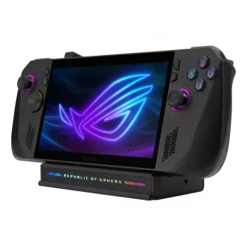 Docking station ASUS ROG Bulwark Dock 2025 DG300 USB Type-C, 1x RJ-45, 1x HDMI, μαύρο, 160×74×25,5 mm
