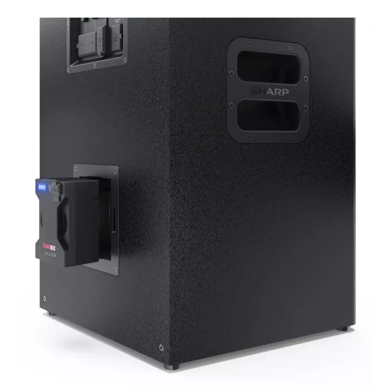 Sharp CP-LS200 φορητό ηχείο πάρτι Μαύρο 200 W