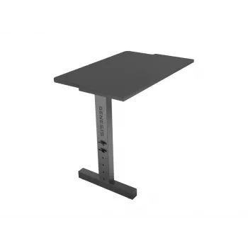Genesis Holm Modular 160 NDS-2296 σετ γωνιακού γραφείου για gaming γραφείο, MDF, ανθρακί μαύρο