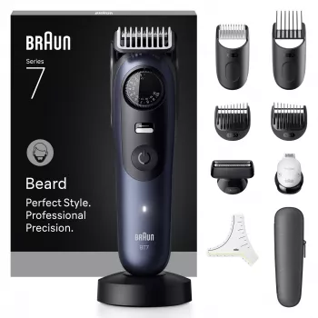 Trimmer γενειάδας Braun BeardTrimmer 7 BT7540 0.5-20 mm Μπαταρία Μαύρο Μπλε