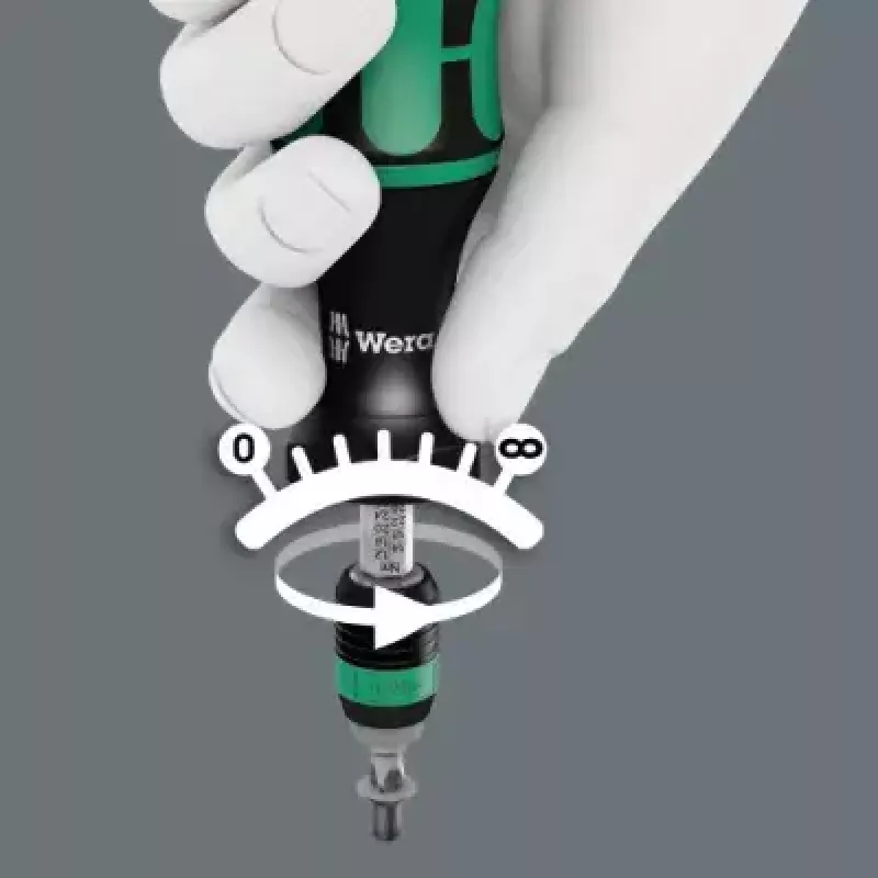 Κατσαβίδι ροπής Wera 7400 Kraftform 105 mm
